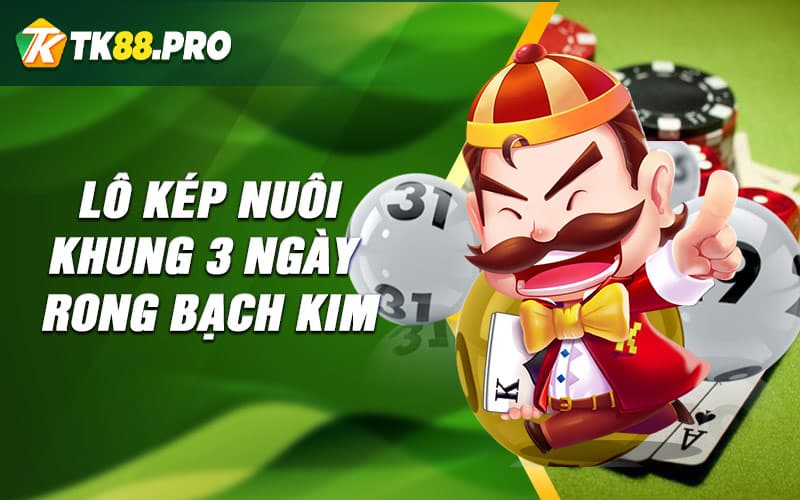 Lô kép nuôi khung 3 ngày rong bạch kim